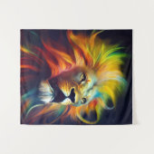 Tenture Lion Animal Discovery Aventure Nature Planète (Devant (Horizontal))