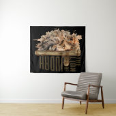 Tenture Lion de Juda Tapestry (En situation (horizontale))