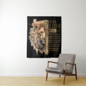Tenture Lion de Juda Tapestry (En situation)