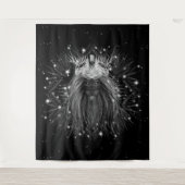 Tenture Lion d'étoile avec monogramme de couronne (Devant)