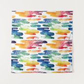 Tenture Liquide : Aquarelle Abstraite moderne. (Devant (Horizontal))