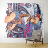 Tenture Lisa inimical (En situation (horizontale))