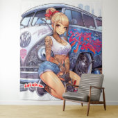 Tenture Lisa inimical (En situation)