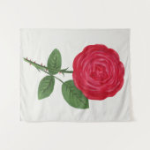 Tenture Lithographie de rose antique, François-Frédéric Gr (Devant (Horizontal))