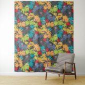 Tenture Little cute funny monsters (En situation)