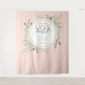 Tenture Little Miss ONEderful 1er Anniversaire Accessoire  (Devant)