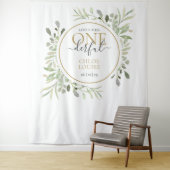 Tenture Little Miss ONEderful First Birthday (En situation)