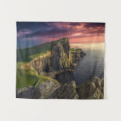 Tenture Littoral | Île de Skye, Écosse (Devant (Horizontal))
