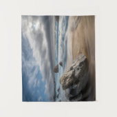 Tenture Littoral | Stormy Big Sur, Californie (Devant)