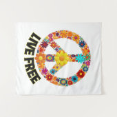 Tenture Live Free.w (Devant (Horizontal))