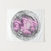 Tenture Live Laugh Lens Tapestry (Devant (Horizontal))