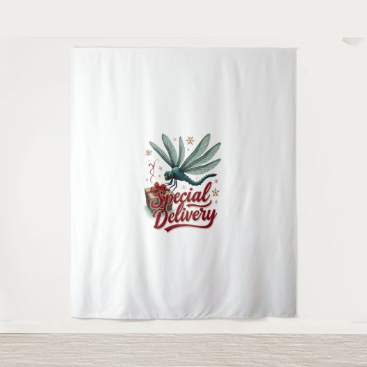 Tenture Livraison actuelle libellule (Devant)