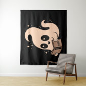 Tenture Livre de fantômes (En situation)