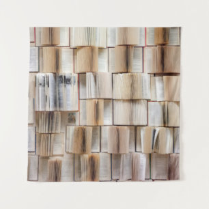 Tenture Livre de livres muraux mur décoratif