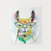 Tenture Llama à pantalons (Devant)