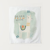 Tenture Llama Squad - Drama Llama (Devant)