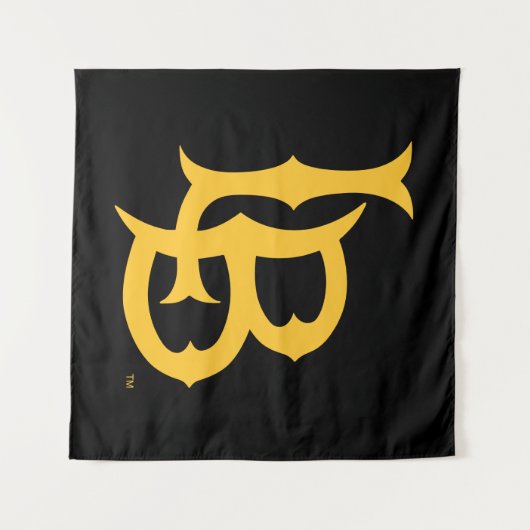 Tenture Logo de Long Beach State (Devant (Horizontal))