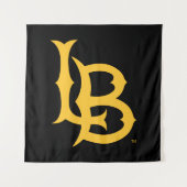 Tenture Logo de Long Beach State (Devant)