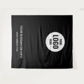 Tenture Logo d'entreprise | Dossier photo blanc profession (Devant (Horizontal))