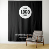 Tenture Logo d'entreprise | Dossier photo blanc profession (En situation)