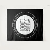 Tenture Logo d'entreprise ou Modèle de texte de conception (Devant (Horizontal))