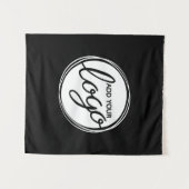 Tenture Logo d'entreprise personnalisé (Devant (Horizontal))