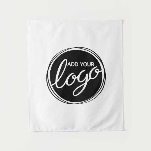 Tenture Logo d'entreprise personnalisé (Devant)