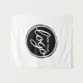 Tenture Logo d'entreprise personnalisé (Devant (Horizontal))