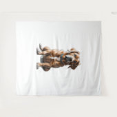 Tenture logo design t-shirt chien (Devant (Horizontal))
