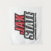 Tenture Logo d'état de Jacksonville State University JAX S (Devant)