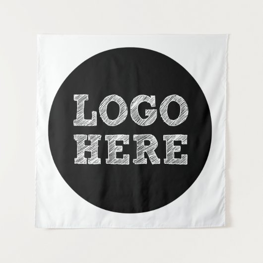 Tenture Logo ici (Devant)