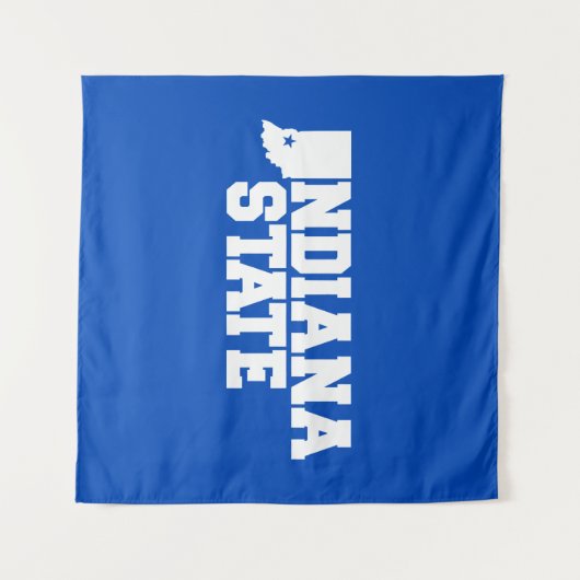 Tenture Logo Indiana State (Devant (Horizontal))