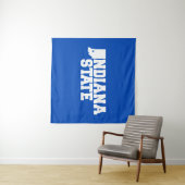 Tenture Logo Indiana State (En situation (horizontale))