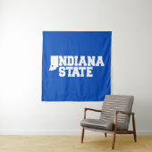 Tenture Logo Indiana State (En situation)