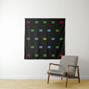 Tenture Logo ou Modèle Motif d'image téléchargé moderne