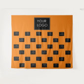 Tenture Logo professionnel Orange Fair Backdrop (Devant (Horizontal))