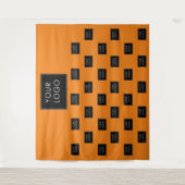Tenture Logo professionnel Orange Fair Backdrop (Devant)