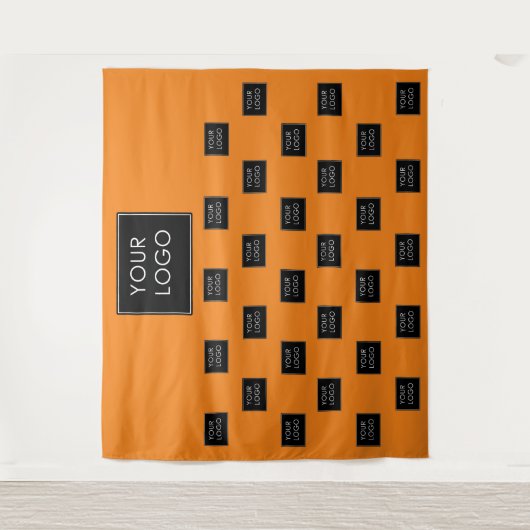 Tenture Logo professionnel Orange Fair Backdrop (Devant)