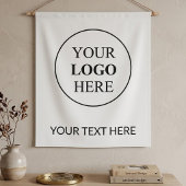 Tenture Logo Promotionnel Personnalisé – Aucune Commande M