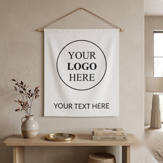 Tenture Logo Promotionnel Personnalisé – Aucune Commande M