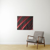 Tenture Logo rouge et noir (En situation (horizontale))