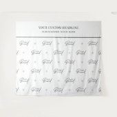 Tenture Logo Step Repeat Seminar Conference Event Backdrop (Devant (Horizontal))