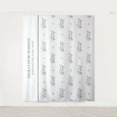 Tenture Logo Step Repeat Seminar Conference Event Backdrop (Devant)