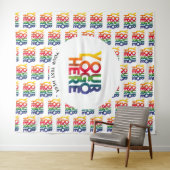 Tenture Logo & Tagline White Simple Business (En situation (horizontale))