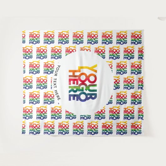 Tenture Logo & Tagline White Simple Business (Devant (Horizontal))