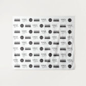 Tenture Logos du commanditaire de l'entreprise Étape perso (Devant (Horizontal))