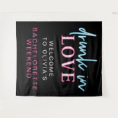 Tenture LOLA Néon Fou Amoureux Enterrement de Vie de Jeune (Devant (Horizontal))