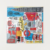 Tenture Londres, Angleterre (Devant)