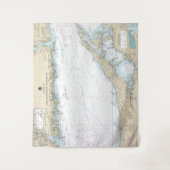 Tenture Long Island Sound Partie Est Carte Nautique (Devant)