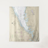 Tenture Long Island Sound Western Part Carte marine (Devant)